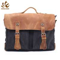 Wholesale low price canvas mens bags office messenger bag for men