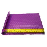 Purple color Poly bubble laminated mailing bag keep the goods in safety accept custom design