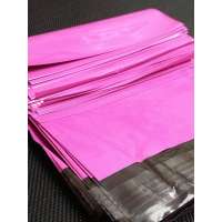 Plastic Bag Envelopes OEM Poly Shipping Mailing Custom Printed Postal Mailers Pink/Black color